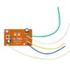 Drincoshow 40mhz Five-Way Remote Control Board RC Transmitter and Receiver Toy Car Robot Model Accessories for DIY Kids Toys Projects (520T+208R) view 3