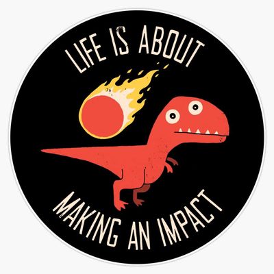 Making an Impact Sticker Decal Size 5"
