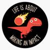 Making an Impact Sticker Decal Size 5" view 1