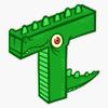 T-Rex Sticker Decal Size 5" view 1