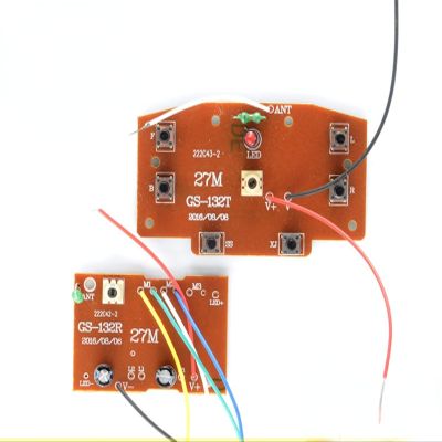 Drincoshow Six-Way Remote Control Excavator Circuit Board - Transmitter & Receiver Sets