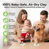 Baby Hand and Footprint Kit - Personalized Baby First Christmas Ornament, Newborn Footprint Ornament Keepsake, Easy DIY Dog Paw Print Kit, Newborn Christmas Gifts for Boys, Girls, New Mom (Christmas) view 3