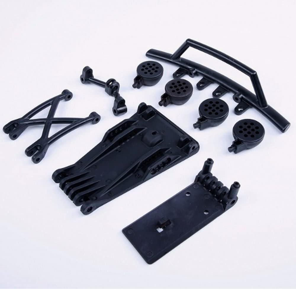 Plastic 5T Front Bumper Kits Fit for 1/5 HPI ROVAN ROFUN KM GTB TS Baja 5T Rc Car Parts