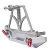 1/10 Rock Crawler Car Axail SCX10 Rear Bumper with Spare Tire Rack Winch Hook 100% and Easy to Install view 2