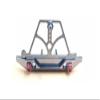 1/10 Rock Crawler Car Axail SCX10 Rear Bumper with Spare Tire Rack Winch Hook 100% and Easy to Install view 3