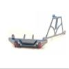 1/10 Rock Crawler Car Axail SCX10 Rear Bumper with Spare Tire Rack Winch Hook 100% and Easy to Install view 4