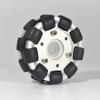 4 in/100mm ift alminyum Omni-ynl tekerlek, Robot araba paralar view 1