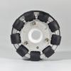 4 in/100mm ift alminyum Omni-ynl tekerlek, Robot araba paralar view 2