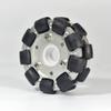 4 in/100mm ift alminyum Omni-ynl tekerlek, Robot araba paralar view 3