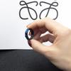 LuckyAmor Fidget Rings For Anxiety For Women, Spinning Anxiety Ring Stainless Steel Fidgets Two Gear Fidget Ring High Polish Anxiety Ring for Women Men Wedding Band Gifts Jewelry view 3