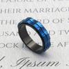 LuckyAmor Fidget Rings For Anxiety For Women, Spinning Anxiety Ring Stainless Steel Fidgets Two Gear Fidget Ring High Polish Anxiety Ring for Women Men Wedding Band Gifts Jewelry view 4
