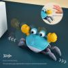 Electric Induction Crab Baby Toddler Can Walk and Avoid Obstacles Light Music Crawling Toy view 2