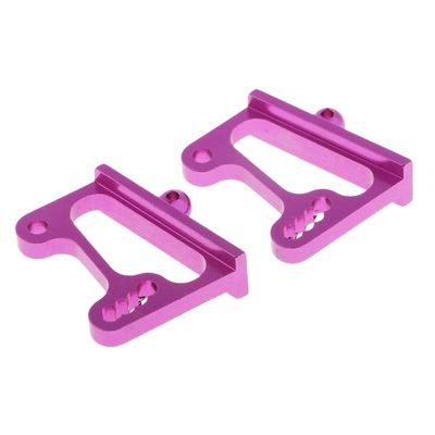 Aluminum Spoiler Holder Wing Mount for HSP 1:10th Buggy Accessories - (Color: Purple)