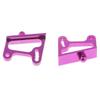 Aluminum Spoiler Holder Wing Mount for HSP 1:10th Buggy Accessories - (Color: Purple) view 2