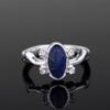 The Rings Elena Gilbert Daylight Rings Vintage Crystal Ring With Blue Lapis Fashion Action Figure Cosplay Toys view 2