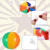 36 Pcs 8 Inch Beach Ball Decoration Summer Beach Ball with Hanging Rope and Hooks Inflatable Pool Ball Blow up Sport Ball Toy for Water Games Hawaiian Party Ornament view 4