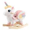 FUNLIO Unicorn Baby Rocking Horse, Rainbow Fairy Unicorn Rocking Horse for Toddlers 6 Months to 3 Years, Stuffed Ride-on Animal Rocker, Easy to Assemble, CE & CPC Certified view 1