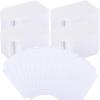 Lewtemi 450 Pcs Trading Card Dividers Page Dividers with Tabs Plastic Playing Sports MTG Card Separators with Side Labels for Games Sports(White) view 1