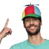 Boland Propeller Hat Helicopter Hat with Propeller Party Hat Festival view 2