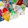 HDdais 10 Pack of D4 Dice - Random Color Polyhedral Dice for D&D, DND, Table Games, Role Playing Games view 2