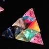HDdais 10 Pack of D4 Dice - Random Color Polyhedral Dice for D&D, DND, Table Games, Role Playing Games view 4