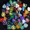 HDdais 10 Pack of D8 Polyhedral Dice Set - Random Color 8 Sided Dice for D&D, DND, RPG, Table Games view 3