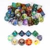 HDdais 10 Pack Polyhedral Dice Set, Random Color 10 Sided Dice for D&D, DND, Table Games, Role Playing Game view 1