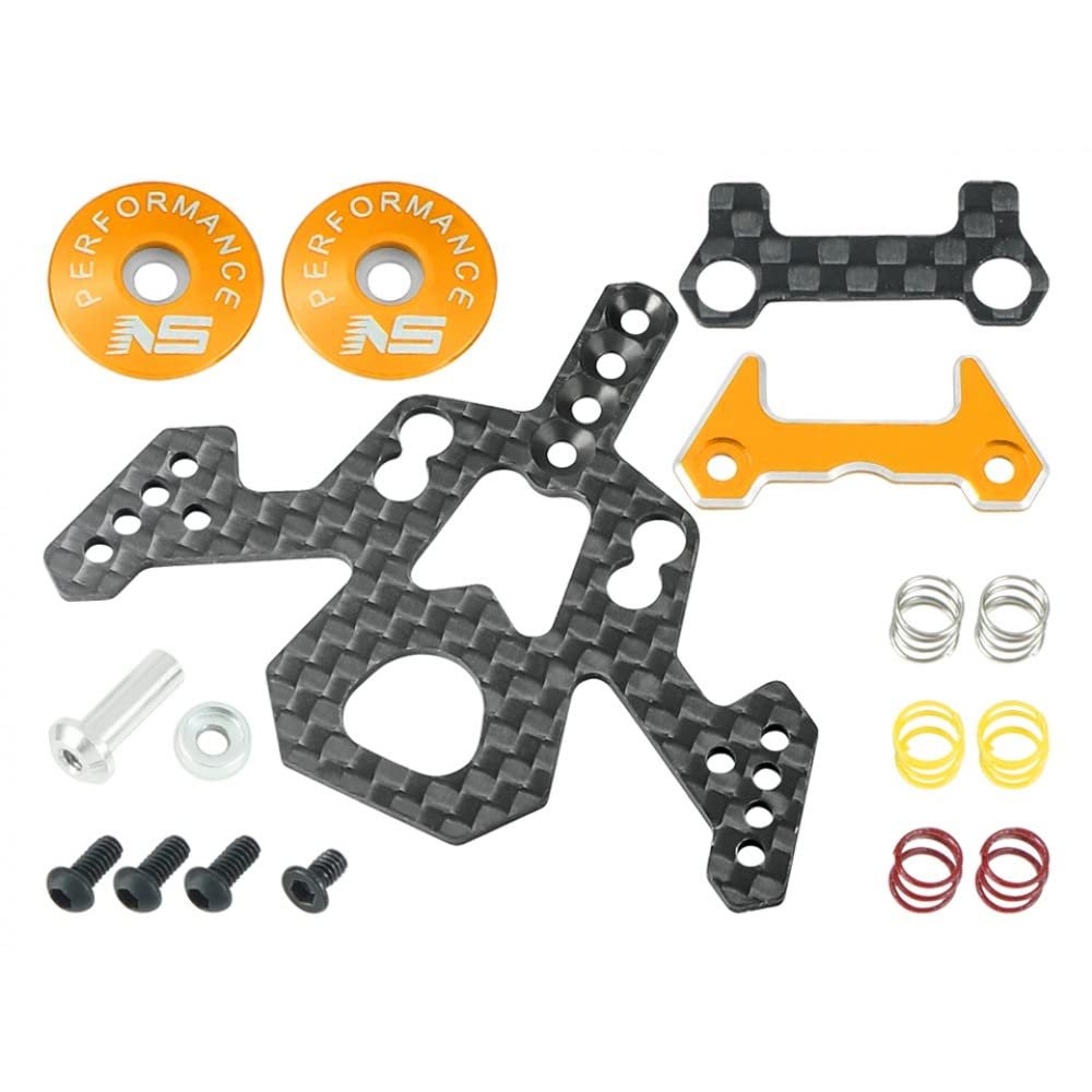 NexxSpeed Multi Length Disk Damper Set for Lexan Body (Gold) - Kyosho Mini-Z MR03