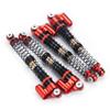 Benedict Harry Metal 53mm Shocks Aluminum Threaded Tele Absorber Damper Upgrades Parts Accessories for Axial SCX24 Bronco Gladiator Deadbolt JLU C10(Red) view 3