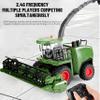 GoolRC Remote Control Harvester, 1:24 Scale RC Combine Harvester, 4WD 6 Channel High Simulation Farm Tractor with Smoke Light Sound Effects, 2.4GHz Electric Truck for Adults view 3