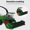 GoolRC Remote Control Harvester, 1:24 Scale RC Combine Harvester, 4WD 6 Channel High Simulation Farm Tractor with Smoke Light Sound Effects, 2.4GHz Electric Truck for Adults view 4