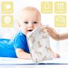 vvfelixl Baby Cotton Washcloths Labrador Retriever Dog Infants Bath Towel for Unisex Face Towels for Newborn, Natural Baby Wipes Delicate Skin, 11.8 X 11.8 inch, one sizex3 view 2