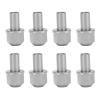RC Hex Wheel Hub Drive Adaptor, 8 PCS Wheel Hub Hex Drive Adaptor Nut RC Wheel Extension Column Stainless Steel Extension Column Metal Nut for Axial SCX10 for D90 for Redcat for Gen8 view 1