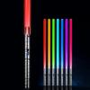 STYUXIN Lightsaber 15 RGB Color Light Up Saber Toys - Metal Hilt Dueling LED Light Saber - with Sounds Effect Rechargeable for Kids Adults Cosplay Accessories (Black) view 1