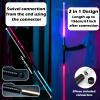 STYUXIN Lightsaber 15 RGB Color Light Up Saber Toys - Metal Hilt Dueling LED Light Saber - with Sounds Effect Rechargeable for Kids Adults Cosplay Accessories (Black) view 4