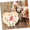 4pcs DIY Piggy Bank Heart Shaped Boxes Stocking Stuffer Storage Bins Toys Change Holder Case Unfinished Wooden Coin Bank Boys Girls Creative Money Storage Box Money Box view 3