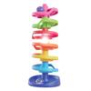Quercetti: Spiral Tower Brightball - 10pc Swirling 3 Ball Run Toy, Light-Up Ball, Colorful Stacking, Interactive Building Play, Baby & Toddlers 1+ view 4