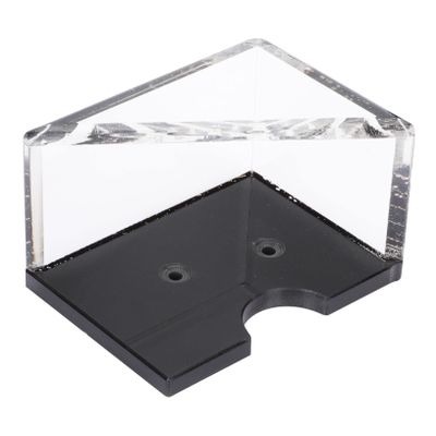 GANAZONO Strong Acrylic Playing Card Holder Stand Cards Storage Waterproof Easy to Clean