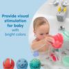 Dr. Brown's CleanUp Dino-Pour Bath Rinse Cup, 0m+ with Dr. Brown's CleanUp Float & Hatch Dino Eggs Nesting Bath Toy, 6m+, BPA Free, Certified Plastic Neutral view 3