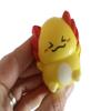 6 MINI 2" Axolotl Slow Rise Squishy Toys - Memory Foam Party Favors, Fidgets, Prizes, OT (Random Colors) (6 Axolotls (Random Colors)) view 3
