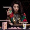 LYINGFISH Tarot Cards for Beginners Pink Tarot Cards with Guide Book Gold Foil with Meanings on Them 78 Classic Origina Waterproof Rider Waite Taro Deck Fortune Telling GamePink view 2