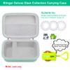 Elonbo Carrying Case for Blinger Dazzling Starter Kit, Blinger Kids Glam Collection Starter Kit Storage Bag, Kids Hair Styling Tool Travel Organizer Holder, Green view 2