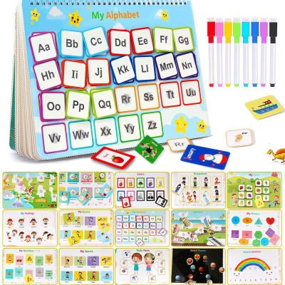 TFS TOP  FANS Montessori Toys for Toddler Busy Book: Preschool Learning Activities 3 4 5 Year Old Boys Girls Kids Gifts