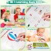TFS TOP  FANS Montessori Toys for Toddler Busy Book: Preschool Learning Activities 3 4 5 Year Old Boys Girls Kids Gifts view 2