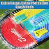 JAMBO XL 20Ft Premium 3 Lane Slip Splash and Slide with 3 Bodyboards, Heavy Duty Water Slide- Advanced 3-Way Water Sprinkler System, Backyard Waterslide Outdoor Water Toys n Slides for Kids view 3