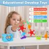 Baby Suction Cup Toys, 18 PCS Silicone Ocean Animals Suckers, Bath Toys for Kids Ages 4-8, Sensory Window Travel Easter Stuffers Toys for Toddlers Boys Girls 3 4 5 6 Year Old view 3