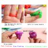 SOFLIY 99 Pcs LED Light Up Ring - Colorful Flashing Bumpy Rings Finger Toys Novelty Glow in the Dark Soft Jelly Blinking Rings Party Favors for Adults Kids Bachelorette Party Halloween Concert Gifts view 3