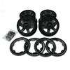 FLMLF Plastic Wheel hub/Rim Completely Set Fit 1/5 RC Buggy HPI Baja ROVAN KM 5B RC CAR Parts view 3