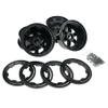 FLMLF Plastic Wheel hub/Rim Completely Set Fit 1/5 RC Buggy HPI Baja ROVAN KM 5B RC CAR Parts view 4