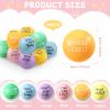 Wettarn 30 Pcs Motivational Stress Balls for Teens and Adults 1.97'' Colorful Foam Inspirational Quotes Stress Balls Hand Exercise Toys Employee Appreciation Gift for Anxiety Relieve(Candy Color) view 2